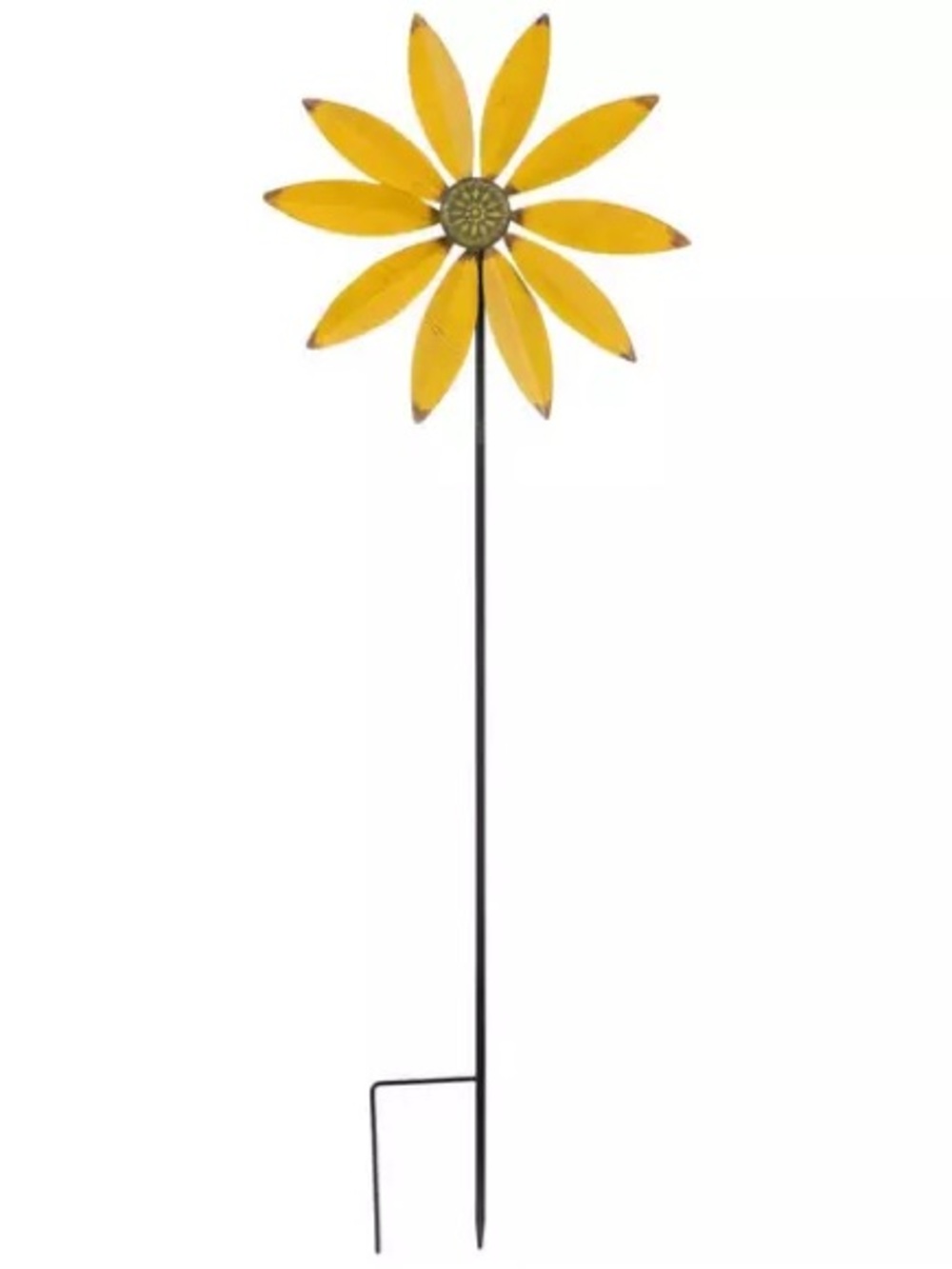 Flower Wind Spinner Garden Stake - Picture 2 of 2